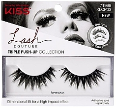 Düfte, Parfümerie und Kosmetik Künstliche Wimpern - Kiss Lash Couture Triple Push Up False Collection Brassiere