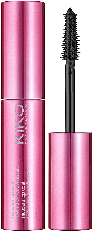 Mascara für voluminöse und definierte Wimpern - Kiko Milano Volume & Definition Top Coat Mascara — Bild N1