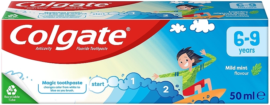 Kinderzahnpasta 6-9 Jahre - Colgate Junior 6-9 Toothpaste — Bild N1