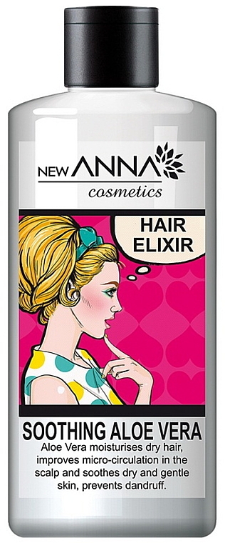 Beruhigendes Haarelixier mit Aloe Vera - New Anna Cosmetics Hair Elixir Soothing Aloe Vera — Bild N1