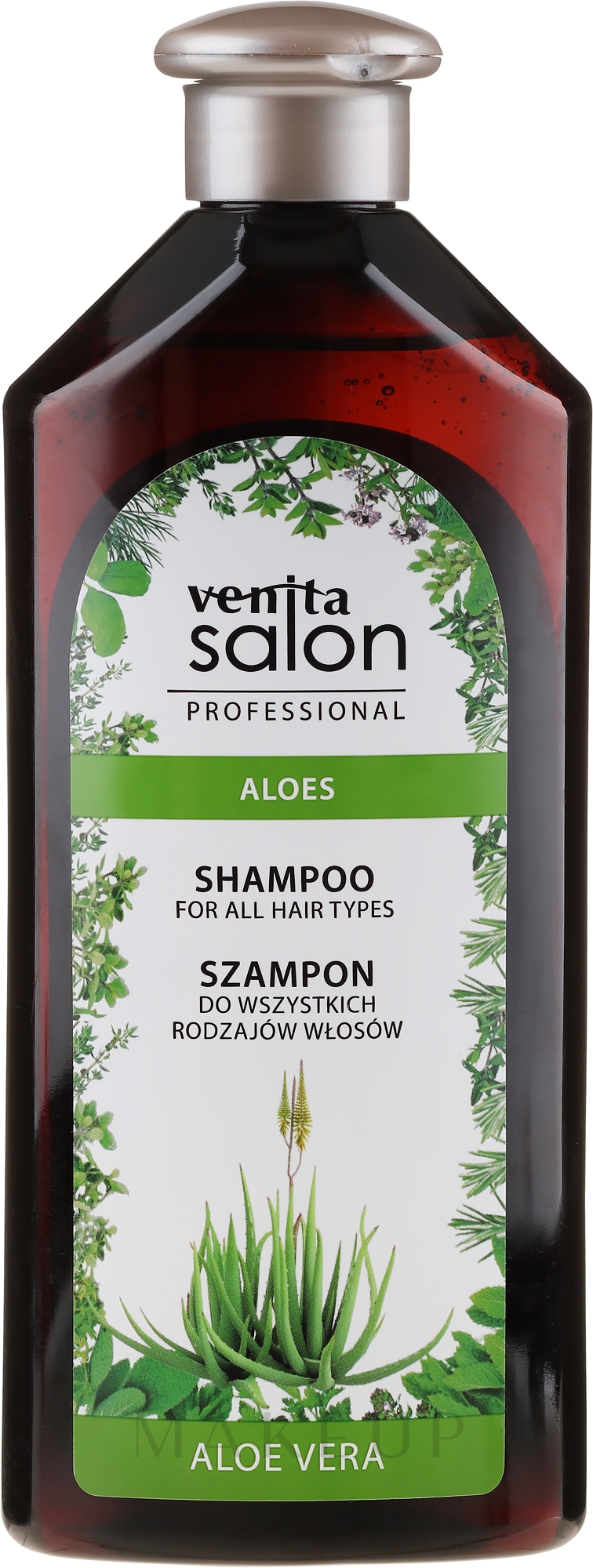 Shampoo mit Aloe Vera - Venita Salon Professional Aloe Vera Shampoo — Bild 500 ml