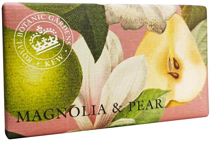 Seife mit Magnolie und Birne - The English Soap Company Kew Gardens Magnolia and Pear Soap — Bild N1