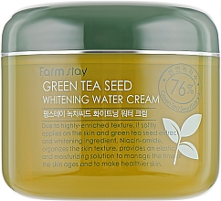 Aufhellende Creme mit grünem Tee - FarmStay Green Tea Seed Whitening Water Cream — Bild N5