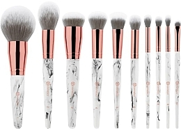 Düfte, Parfümerie und Kosmetik Make-up Pinselset 10-tlg. - BH Cosmetics Brush Set Marble Luxe