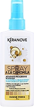 Düfte, Parfümerie und Kosmetik Aufhellendes Haarspray mit Kamillenextrakt - Eugene Perma Keranove Spray A La Camomila