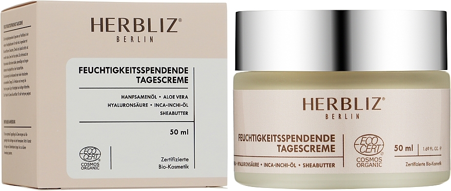 Feuchtigkeitsspendende Tagescreme - Herbliz — Bild N2