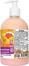 Flüssige Cremeseife mit Grapefruit und Geranie - Bioton Cosmetics Active Fruits Grapefruit & Geranium Soap — Bild N2