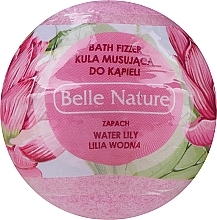 Sprudelnde Badekugel mit Lotusduft rosa - Belle Nature  — Bild N1