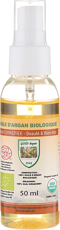 Arganöl-Spray für Gesicht, Körper, Haar und Nägel - Efas Argan Oil — Foto N2