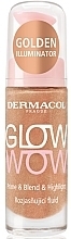 Düfte, Parfümerie und Kosmetik Highlighter - Dermacol Glow Wow Prime & Blend & Highlight