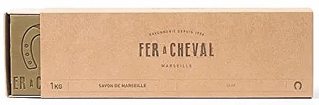 Natürliche Marseille-Olivenseife - Fer A Cheval Olive Marseille Soap — Bild N1