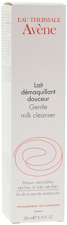 Sanfte beruhigende Gesichtsreinigunsmilch zum Abschminken für trockene bis sehr trockene und empfindliche Haut - Avene Soins Essentiels Gentle Milk Cleanser — Bild N3