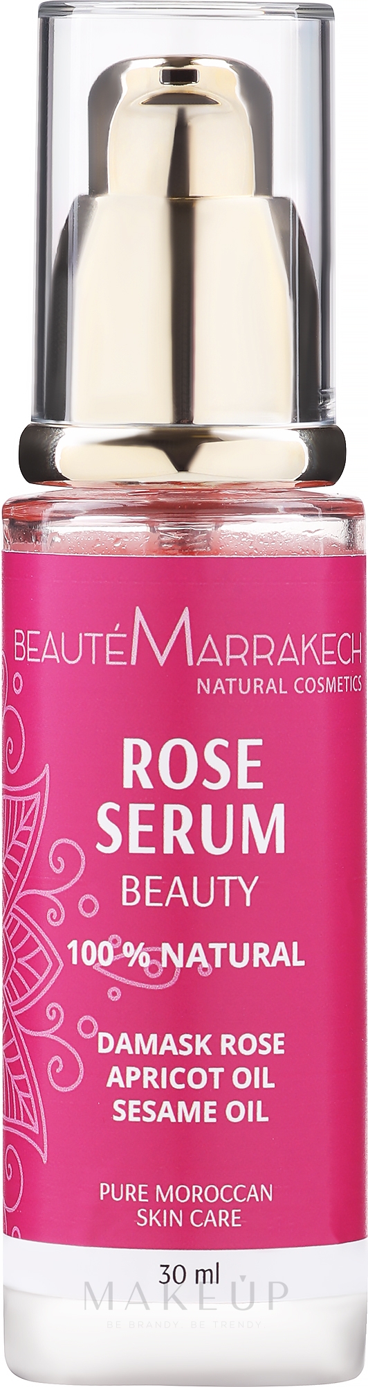 Regenerierendes Gesichtsserum mit Rosenöl - Beaute Marrakech Face Serum — Bild 30 ml