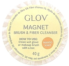 Düfte, Parfümerie und Kosmetik Seife zur Reinigung von Kosmetikzubehör Mango - Glov Magnet Brush & Fiber Cleanser Mango
