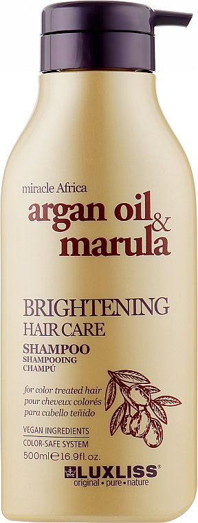 Haarglanz-Shampoo - Luxliss Brightening Hair Care Shampoo — Bild N3