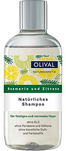 Natürliches Shampoo mit Rosmarin und Zitrone - Olival Natural Rosemary & Lemon Shampoo — Bild N1