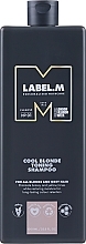 Tonisierendes Haarshampoo - Label.m Cool Blonde Toning Shampoo — Bild N1