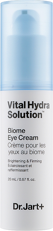 Probiotische feuchtigkeitsspendende Augencreme - Dr. Jart+ Vital Hydra Solution Biome Eye Cream — Bild N1
