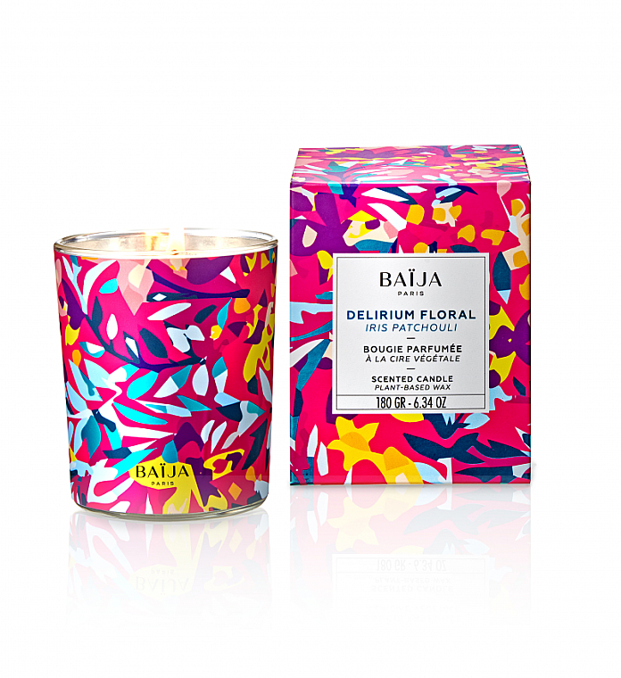 Duftkerze im Glas - Baija Delirium Floral Candle Wax — Bild N1