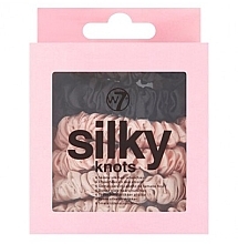 Haargummi-Set 6 St. - W7 Cosmetics Silky Knots Skinny Silk Original — Bild N1
