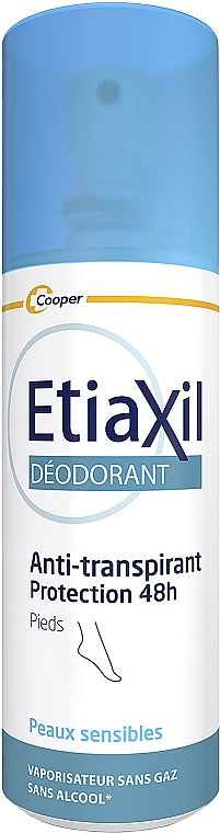 Deospray für Füße Antitranspirant mit 48-Stunden-Schutz - Etiaxil Anti-Perspirant Deodorant Protection 48H Feet Spray — Bild N1