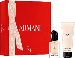 Düfte, Parfümerie und Kosmetik Giorgio Armani Si - Duftset (Eau de Parfum 30ml + Körperlotion 75ml)