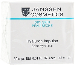 Düfte, Parfümerie und Kosmetik Pflegekapseln für Gesicht mit Hyaluronsäure 50 St. - Janssen Cosmetics Hyaluron Impulse