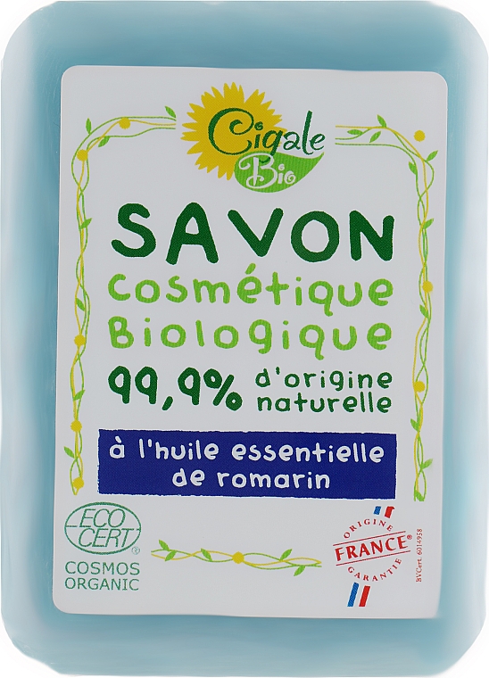 Seife mit Glycerin und Rosmarinöl - La Cigale Bio Soap — Bild N1