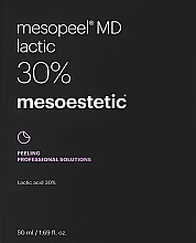 Oberflächliches Peeling mit 30 % Milchsäure - Mesoestetic Mesopeel Lactic 30% — Bild N1