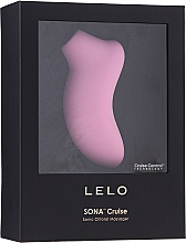 Düfte, Parfümerie und Kosmetik Sonic-Klitoris-Massagegerät mit Geschwindigkeitsregler rosa - Lelo Sona Cruise Sonic Clitoral Massager