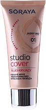 Düfte, Parfümerie und Kosmetik Deckendes Make-up mit Vitamin E - Soraya Studio Cover Make-up Cover up