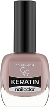 Düfte, Parfümerie und Kosmetik Nagellack - Golden Rose Keratin Nail Color Lacquer