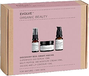 Set - Evolve Organic Beauty (cr/30ml + eye/lip/contour/15ml + serum/10ml) — Bild N1