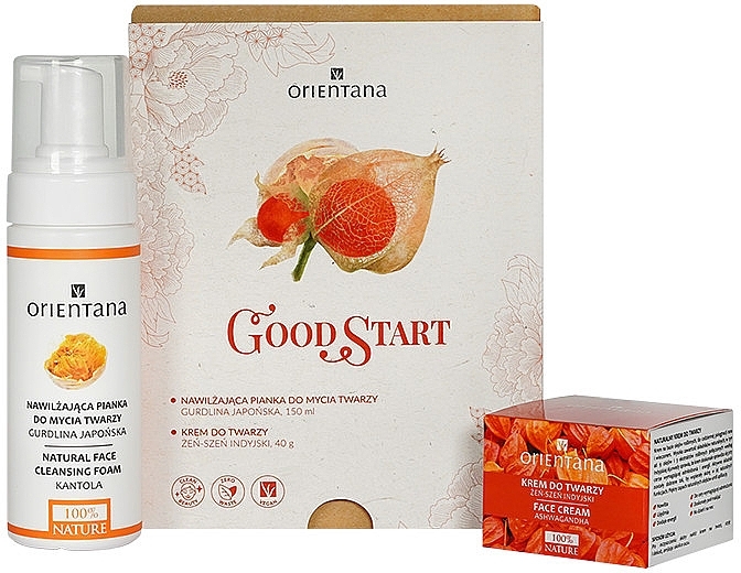 Set - Orientana Good Start (Gesichtscreme/40 g + Gesichtsschaum/150 ml) — Bild N1