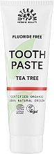 Düfte, Parfümerie und Kosmetik Organische Zahnpasta mit besonders hoher Desinfektionswirkung und Teebaum - Urtekram Toothpaste Tea Tree