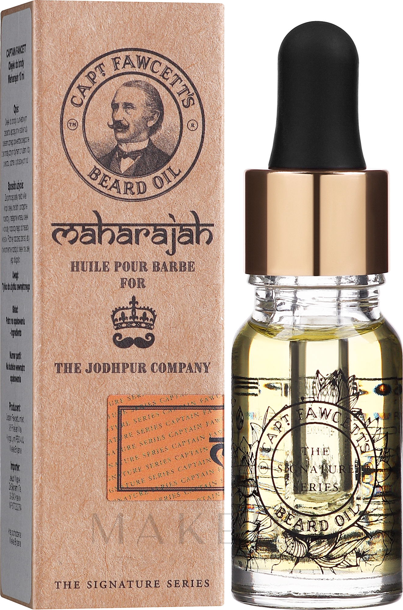 Bartöl - Captain Fawcett Maharajah Beard Oil — Bild 10 ml