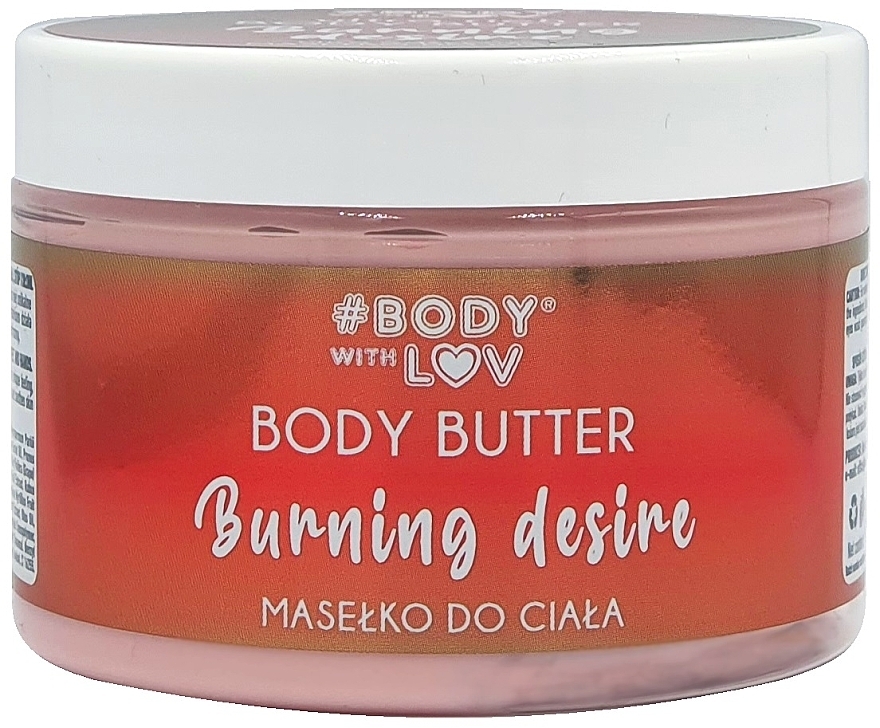 Körperbutter - Body with Love Burning Desire Body Batter — Bild N1