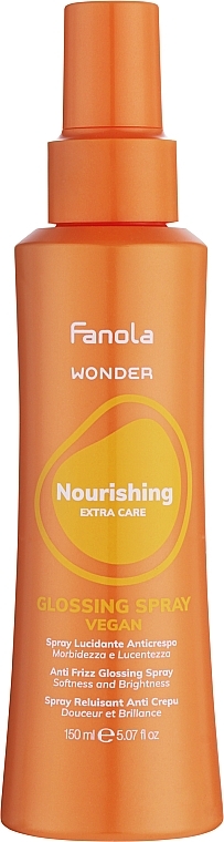 Haarglanzspray - Fanola Wonder Nourishing Glossing Spray  — Bild N1