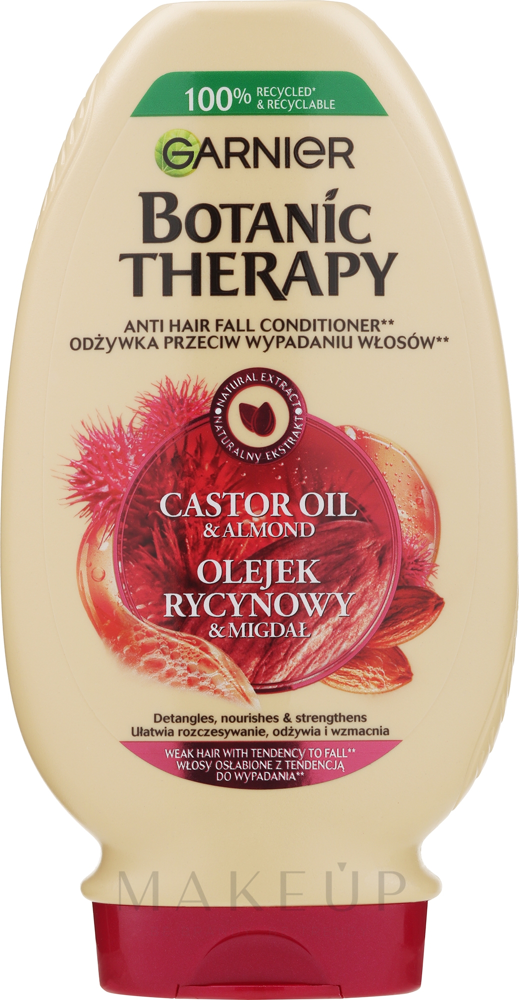 Haarspülung - Garnier Botanic Therapy Castor Oil And Almond — Bild 200 ml