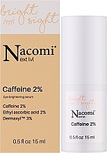 Aufhellendes Augenserum 2% Koffein - Nacomi Next Level Caffeine 2% Eye Brightening Serum — Bild N2