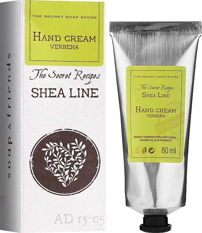 Handcreme mit Eisenkraut - Soap&Friends Shea Line Hand Cream Verbena — Bild N2