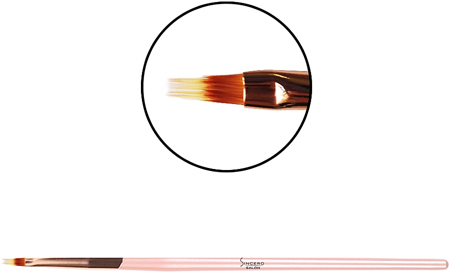 Manikürepinsel - Sincero Salon Brush Ombre — Bild N1