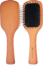 Haarbürste - Missha Wooden Cushion Medium Hair Brush — Bild N1