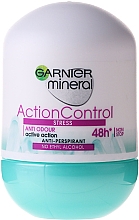 Deo Roll-on Antitranspirant - Garnier Mineral Action Control Stress 48h Deodorant — Bild N1