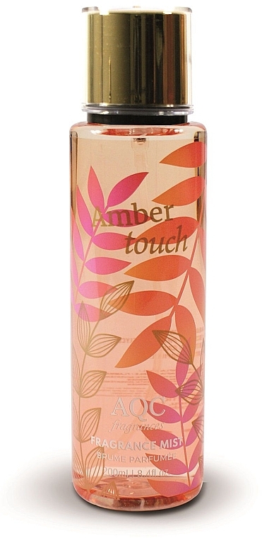 Parfümierter Körpernebel - AQC Fragrances Amber Touch Body Mist — Bild N1