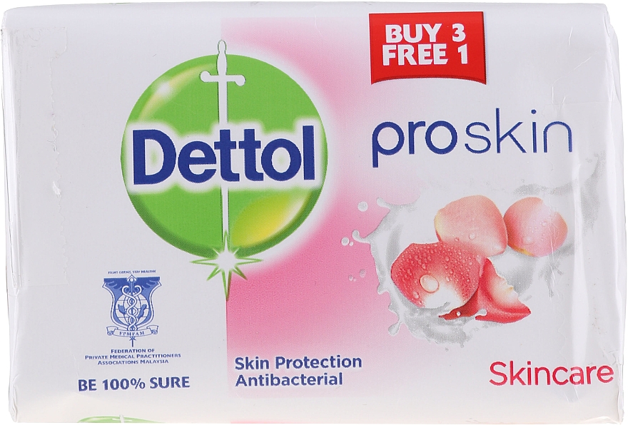 Feuchtigkeitsspendende antibakterielle Seife mit Multivitaminen - Dettol Anti-bacterial Skincare Bar Soap — Bild N1