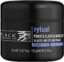 Düfte, Parfümerie und Kosmetik Modellierende Haarpomade - Black Professional Line Rytual