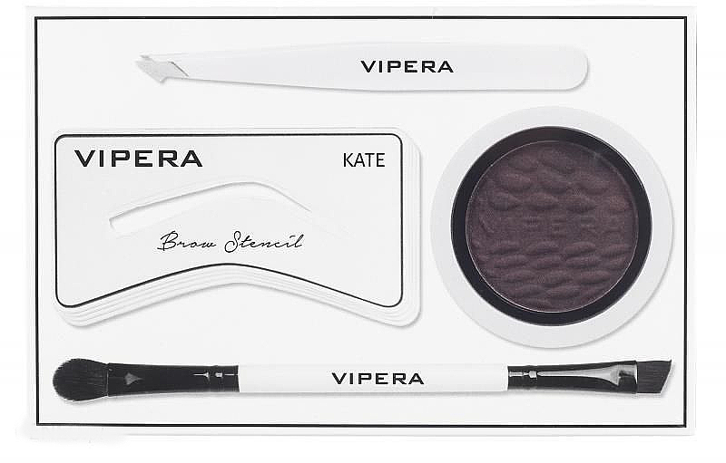 Augenbrauenset - Vipera Celebrity Eyebrow Definer Kit — Bild N1
