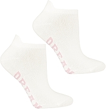 Düfte, Parfümerie und Kosmetik Kurze Damensocken CSD170-145 weiß - Moraj