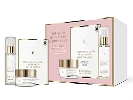 Set - ErthSkin London Pro-Glow Hydration Plumper Set (serum/60ml + cr/50ml + mask/3pcs) — Bild N1